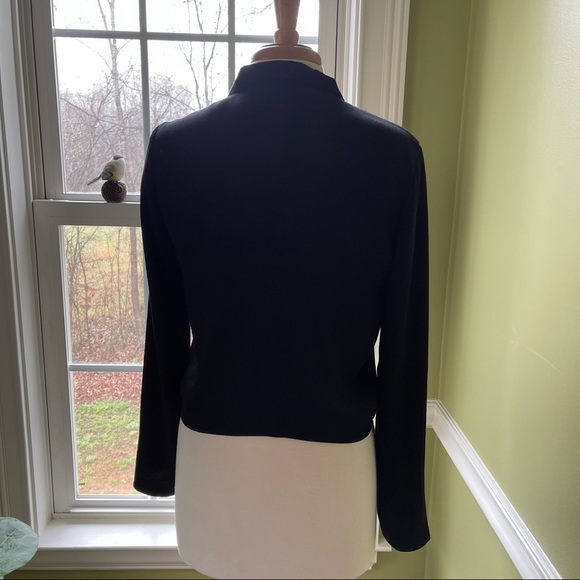 Anthropologie ETT Twa buttoned wrap blazer size 2 - Picture 3 of 8